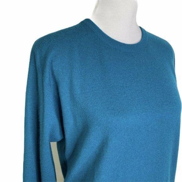 White Wheeler & Martha Cashmere Crewneck Sweater - Picture 4 of 8